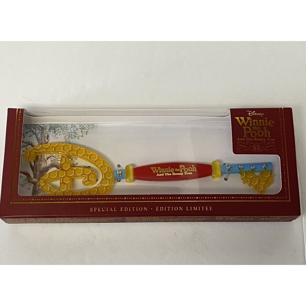 Disney Winnie The Pooh and The Honey Tree 55th Special Edition Collectible Key
